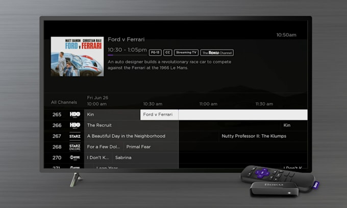 Gig Preview - Develop roku and fire tv channel