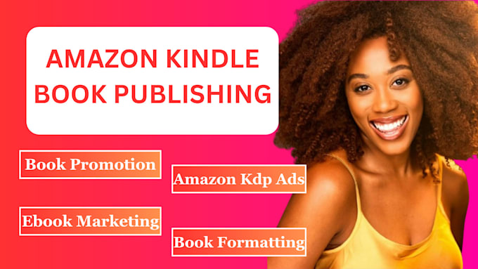 Gig Preview - Launch and publish your amazon kindle book amazon kdp book ebook marketing