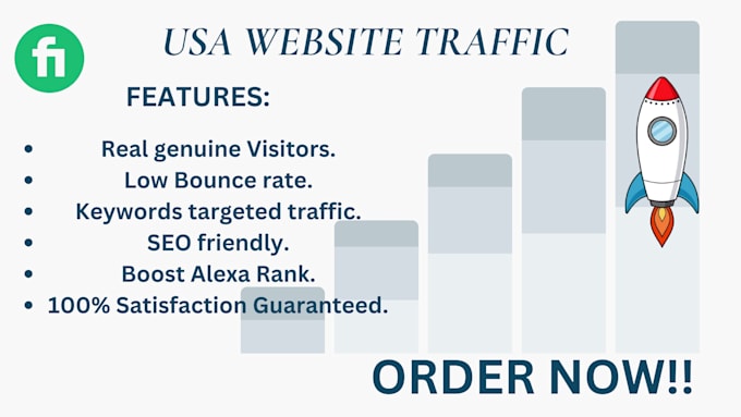 Gig Preview - Drive USA organic pageviews and targeted audience