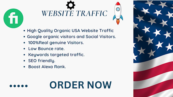 Gig Preview - Drive USA advanced SEO keyword and targeted audience to your website