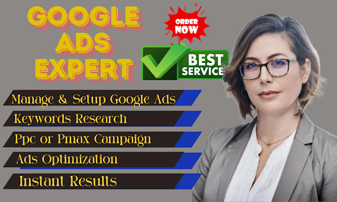 Bestseller - google ads campaign setup PPC campaign adwords advertising ads manager sem sea