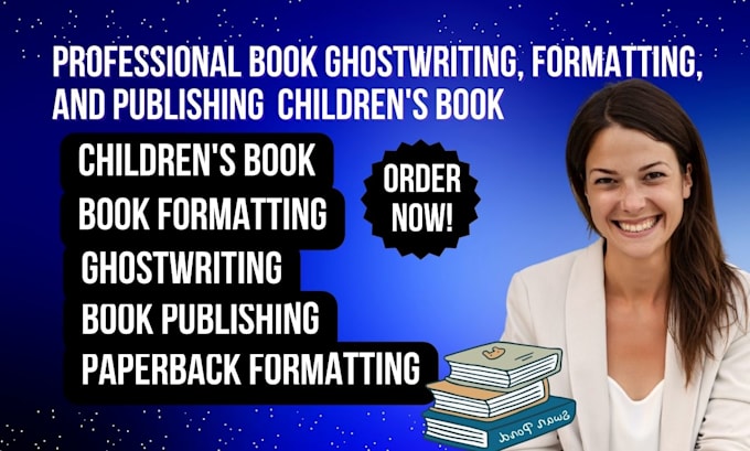 Bestseller - do business book ghostwriting, formatting, and publishing