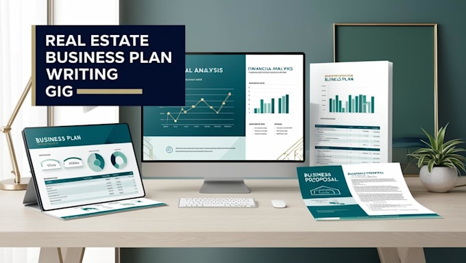 Gig Preview - Develop detailed business plan for real estate startups, investor business plan