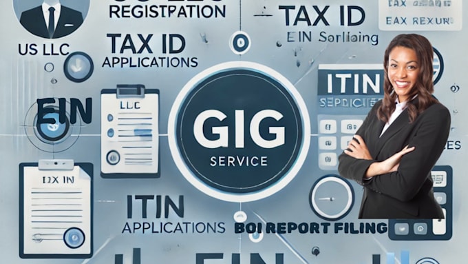 Gig Preview - Do US llc registration, ein, itin, boi report, dissolve  llc, tax id, tax return