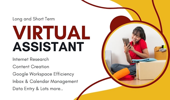 Gig Preview - Do general virtual assistant, data entry, web research, virtual assistant tasks