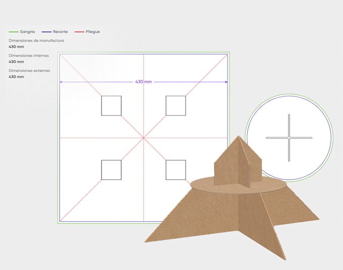 Bestseller - digital packaging guide plans for products to print and cut