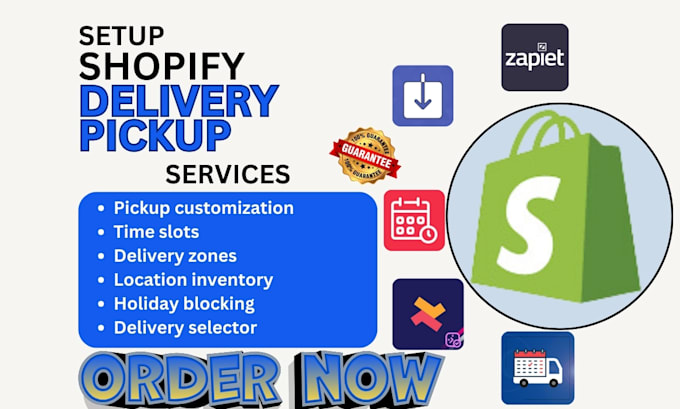 Bestseller - setup shopify delivery pickup zapiet pickeasy stellar bird edp apps