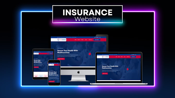 Gig Preview - Create a clean law firm or insurance wordpress website