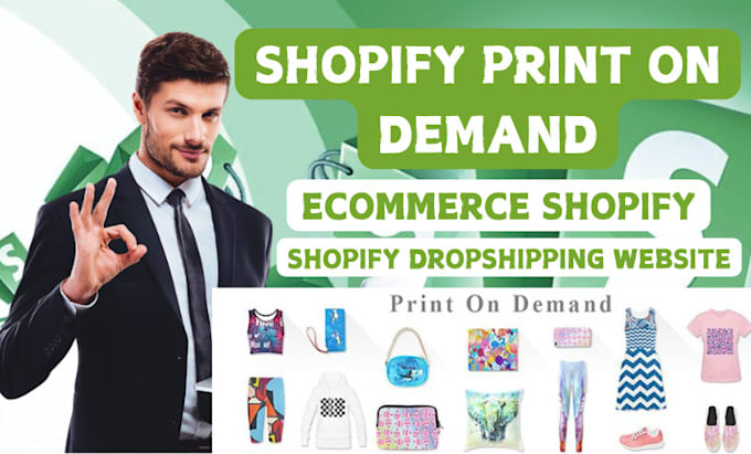 Bestseller - build shopify print on demand store, etsy pod store, with printify or printful