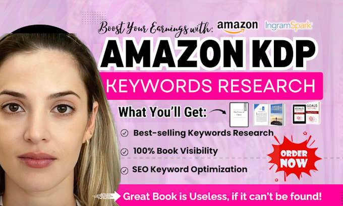 Gig Preview - Do amazon kdp keyword research, kdp niche research or seo to boost kdp sales