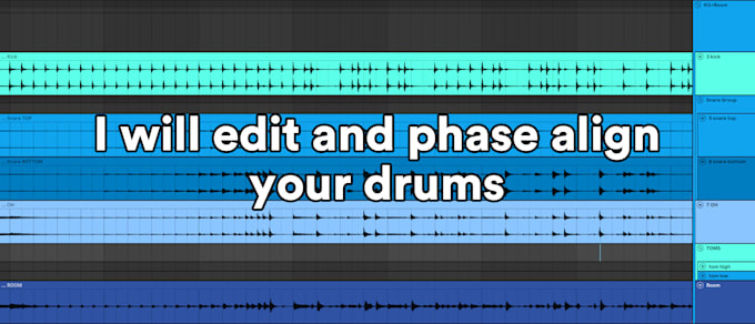 Bestseller - edit and phase align your drums