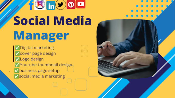 Gig Preview - Be your social media manager