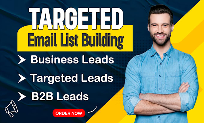 Gig Preview - Do b2b lead generation and targeted prospect list building