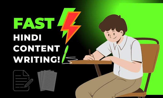 Bestseller - do urgent hindi content writing service for your niche