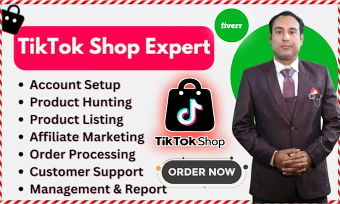 Bestseller - be your tiktok shop virtual assistant and affiliate marketing expert