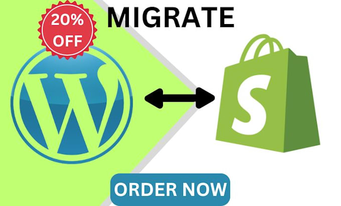 Gig Preview - Migrate wordpress to shopify, woocommerce to shopify, shopify migration