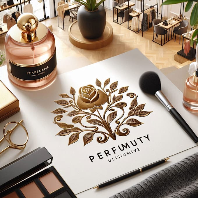 Gig Preview - Create minimalist and luxury logo design for your business