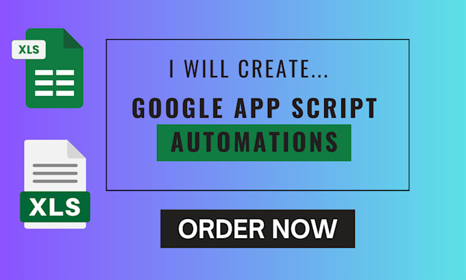 Gig Preview - Automate google workspace by using apps script development