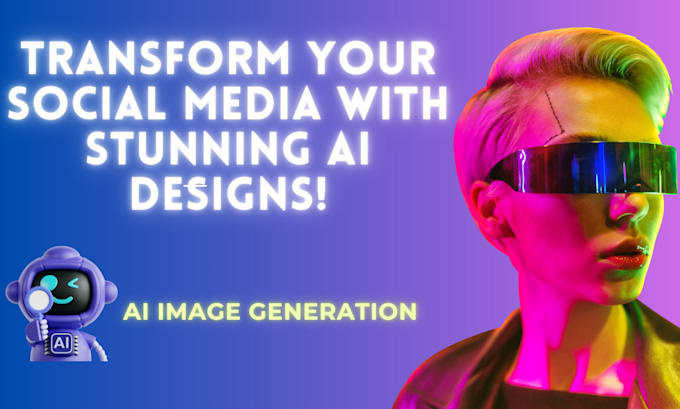 Gig Preview - Create professional ai generated images for social media branding and businesses