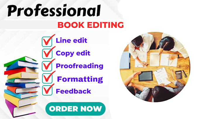 Gig Preview - Do book editing, proofreading and formatting for amazon KDP