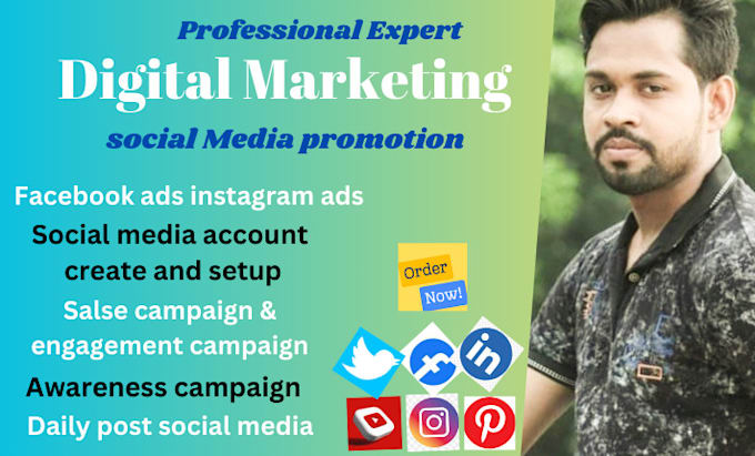 Gig Preview - Very good digital  marketing ads social media marketing exper