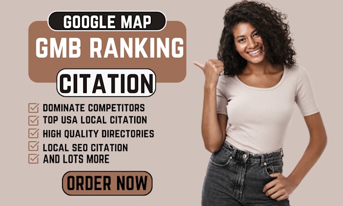 Gig Preview - Do radius map citation 95,000 map citations for gmb ranking and local SEO