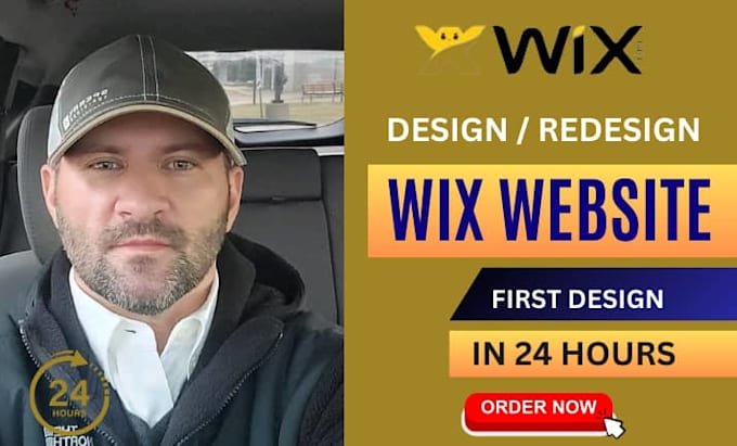 Gig Preview - Design wix website or redesign your wix website