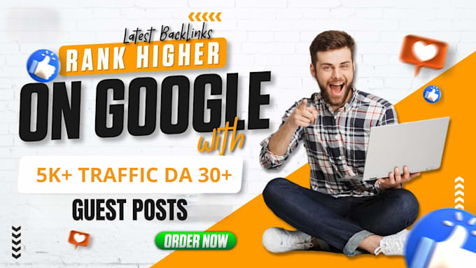 Gig Preview - Write and publish 5 guest posts on 5k traffic sites