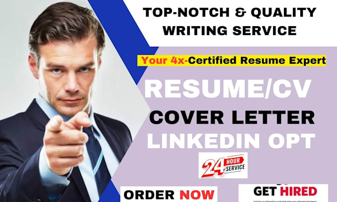 Bestseller - write your CV, resume, cover letter and optimize linkedin to get you job