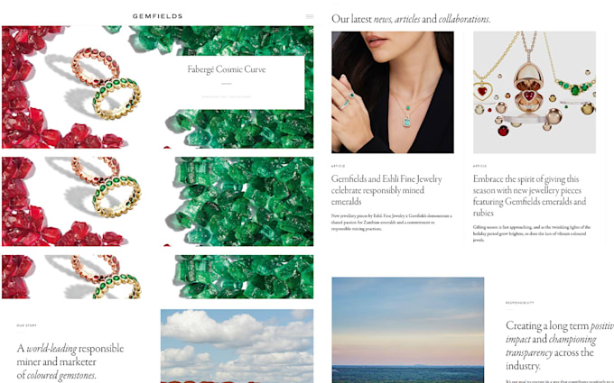 Gig Preview - Design jewelry website, jewelry shopify website, build ecommerce website shopify