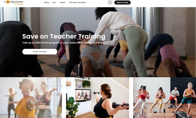 Bestseller - build a website for personal trainer, fitness trainer, coach, yoga, gym website