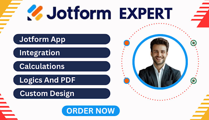 Gig Preview - Design and develop an amazing jotform app jotform typeform google form cognito