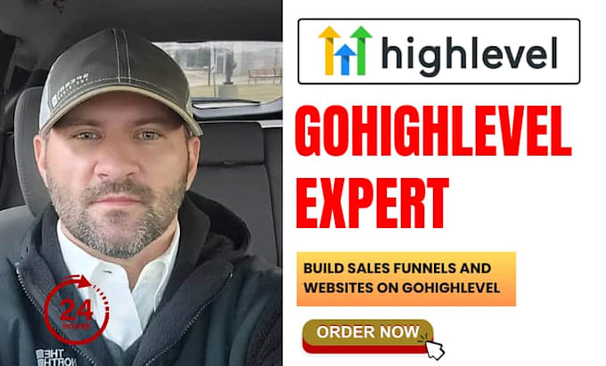 Gig Preview - Build your gohighlevel sales funnel and website gohighlevel