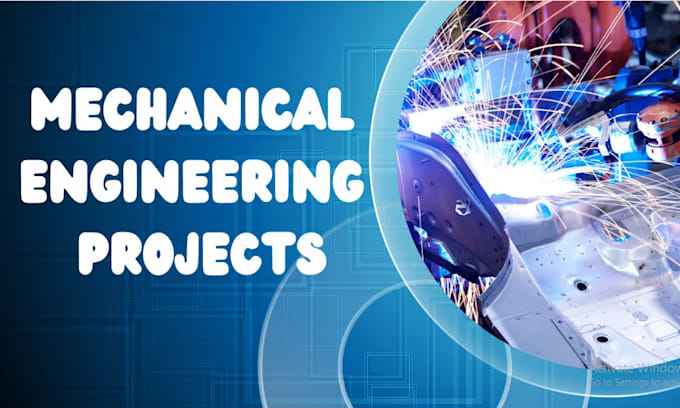 Gig Preview - Do mechanical engineering projects on solidworks, mechanical design, cad design