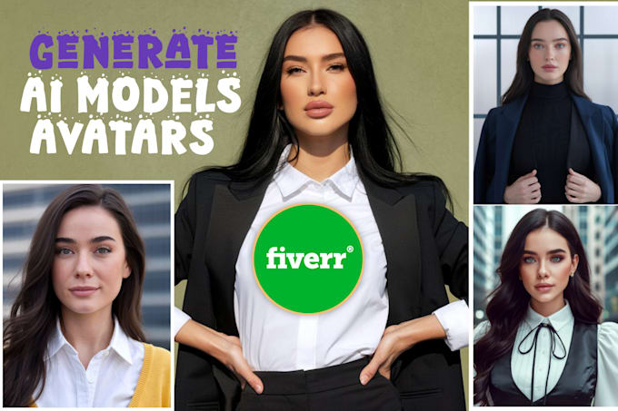 Gig Preview - Create custom avatars super realistic designs virtual instagram influencers