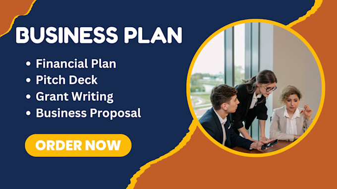 Gig Preview - Develop detailed business plan for startups, investor business plan,