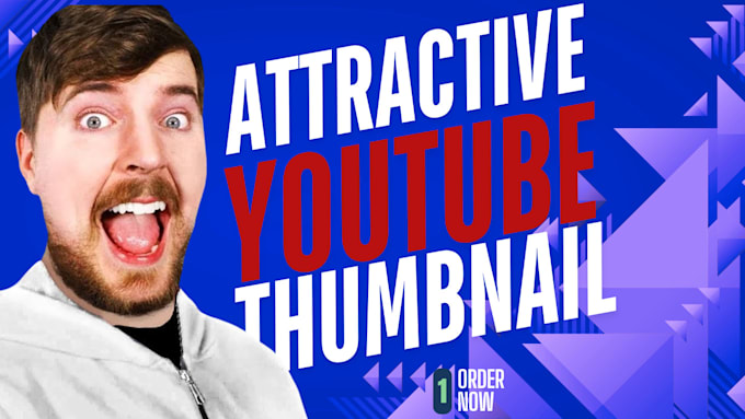 Gig Preview - Design attractive youtube thumbnail design in 2 hours