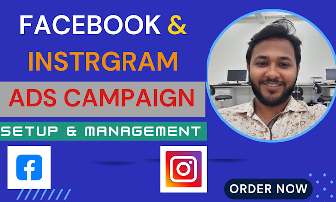 Gig Preview - Setup and manage your facebook and instagram ad campaigns