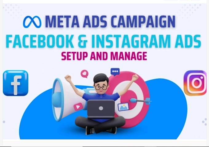 Gig Preview - Setup ads for facebook ads campaign, instagram ads campaign