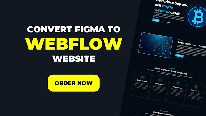 Gig Preview - Convert figma to webflow website