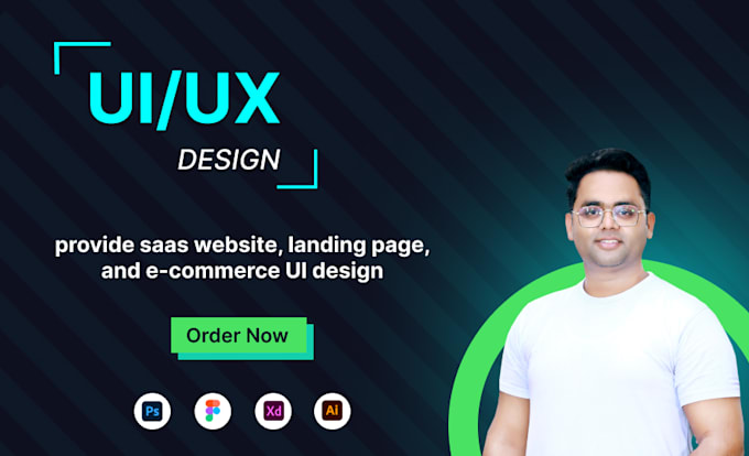 Gig Preview - Provide unique saas website, landing page, and ecommerce UI design