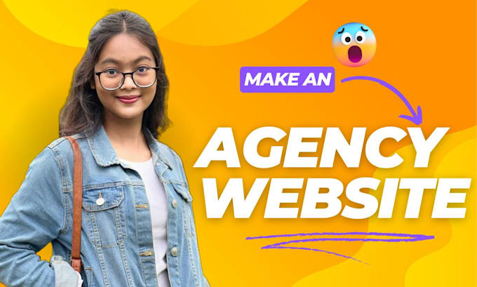 Gig Preview - Create agency website business website by wordpress