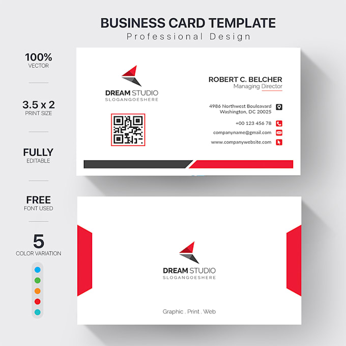 Gig Preview - Expertly design elegant and professional business cards