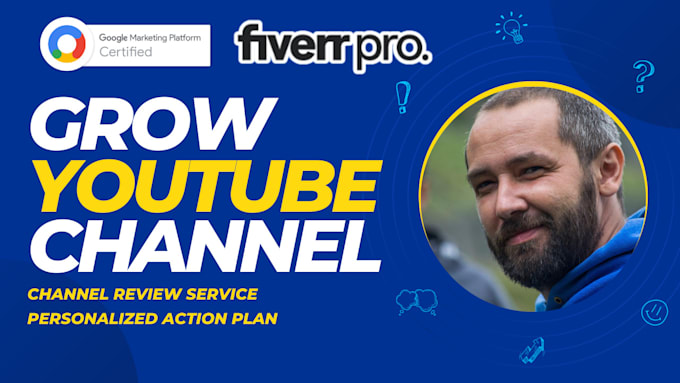 Gig Preview - Review your youtube channel and create a personalized action plan for you