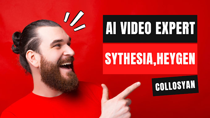 Gig Preview - Do synthesia ai explainer videos for elearning videos, ads, courses