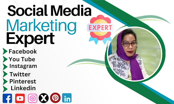 Gig Preview - Be your social media marketing manager and content creator