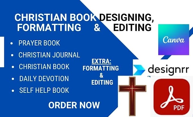 Bestseller - design format daily devotional prayer journal, christian book ebook cover