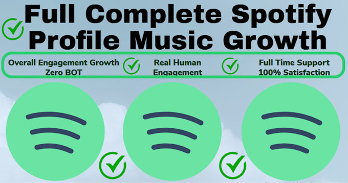 Gig Preview - Run effective spotify ads to promote spotify tack music to go viral