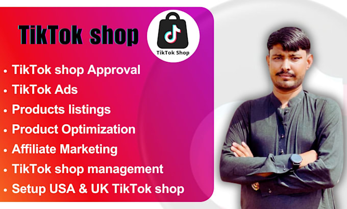 Gig Preview - Be your tiktok shop virtual assistant and affiliate marketing