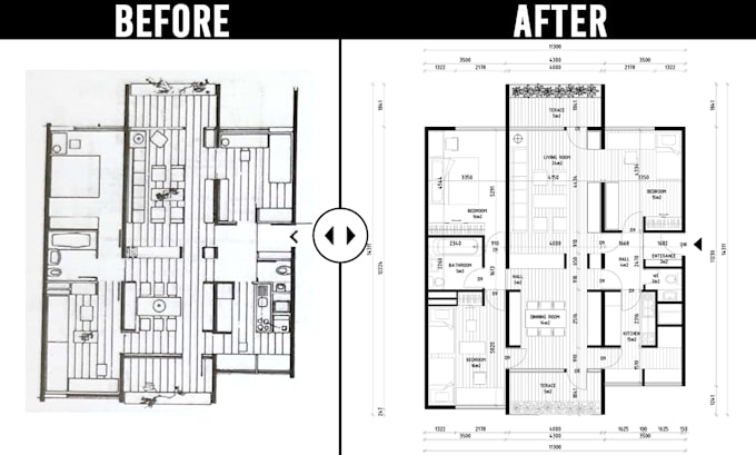 Gig Preview - Draft from sketches, pdfs, or images to dwg